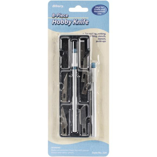 Allary Craft and Hobby Knife 8 Pieces