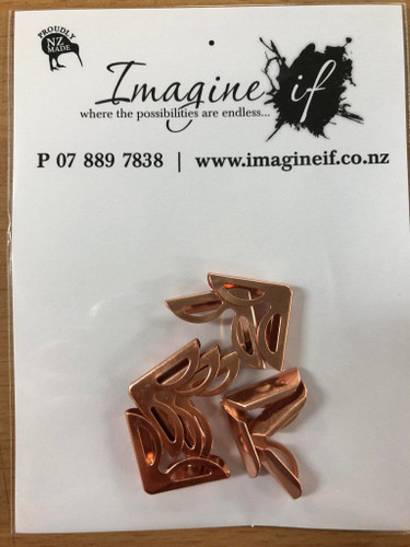 Imagine If Book corners - Small rose gold pack of 8