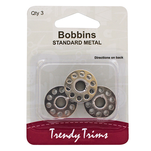 Trendy Trims Bobbins Standard Metal