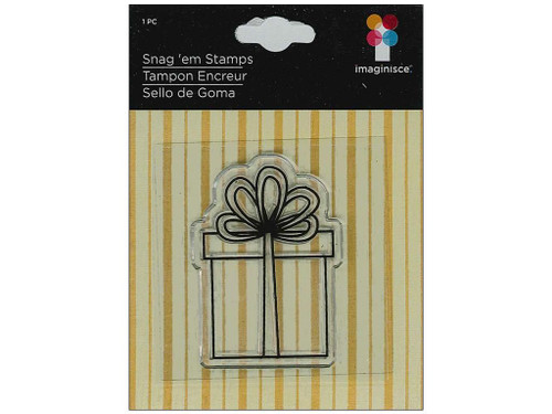 Imaginisce Christmas Present Clear Stamp