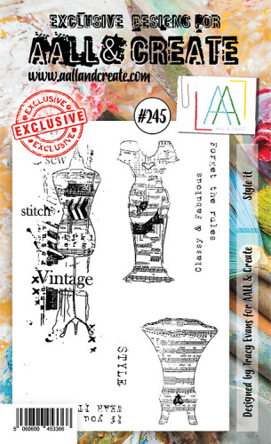 AAll & Create A6 Clear Stamp Style It #245