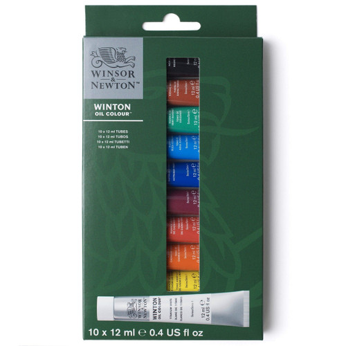 Winsor And Newton Winton Oil 12ml Arrival Paint - Set Of 10