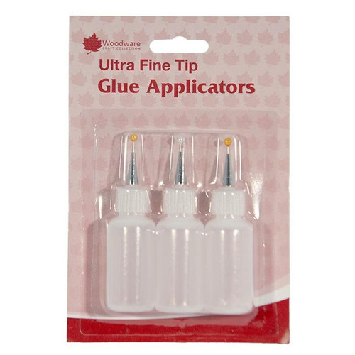 Woodware Ultra Fine Tip Glue Applicators 3 Pack