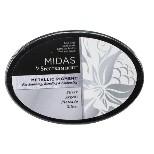 Spectrum Noir Midas Metallic Ink Pad Silver