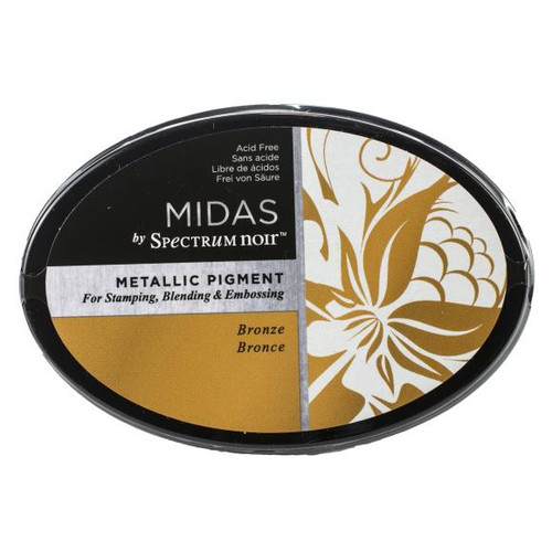 Spectrum Noir Midas Metallic Ink Pad Bronze