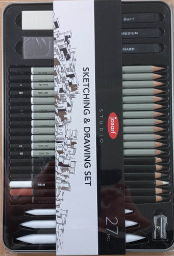 Jasart Sketching and Drawing Set 27 PC