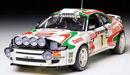 Tamiya - 1/24 Toyota Castrol Celica GT-4 1993 Monte-Carlo Rally Winner Plastic Model Kit [24125]