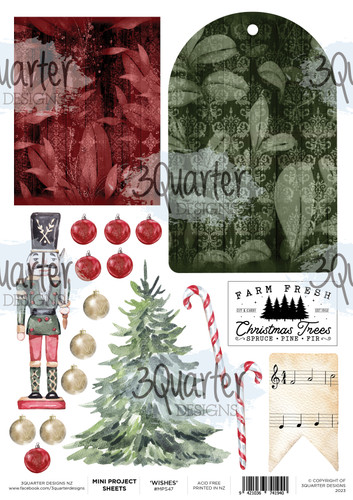 3Quarter Designs Wishes- Mini Project Sheet