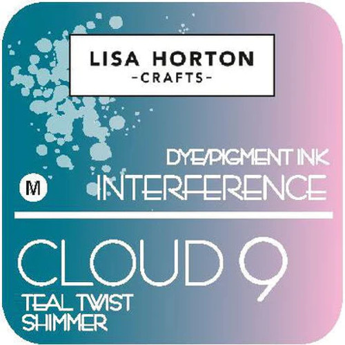 Lisa Horton Crafts Interference Ink Teal Twist Shimmer