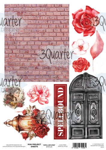 3Quarter Designs Spellbound- Mini Project Sheet