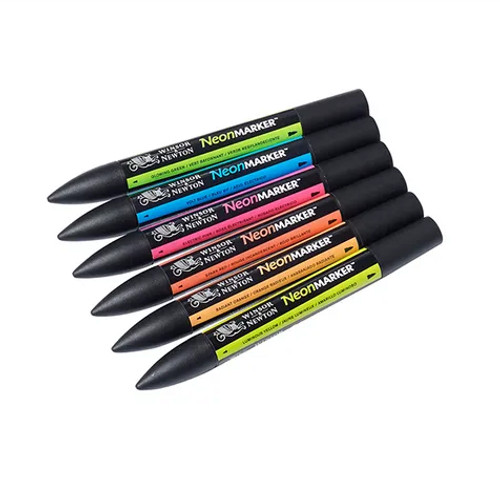 Winsor & Newton Neon Marker Set