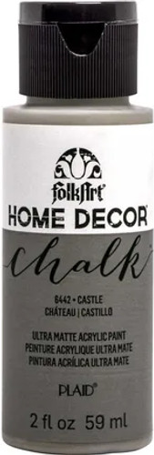 FolkArt Home Decor Chalk Paint - Castle