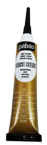 Pebeo Vitrail Cerne Relief 20ml Gold