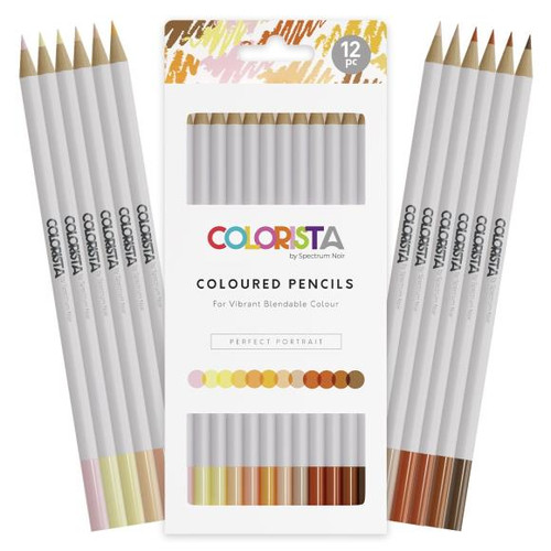 Colourista - Coloured Pencils Perfect Portrait set of 12