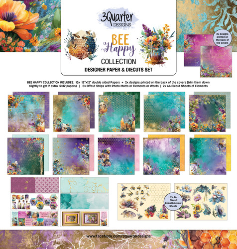 3Quarter Designs Bee Happy Collection