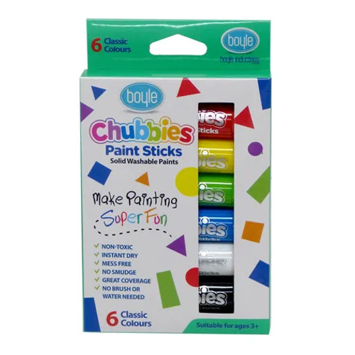 Boyle Chubbies Paint Sticks Classic Set