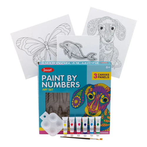 Jasart Paint By Numbers Animal Set
