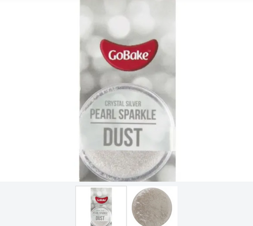 Pearl Sparkle Dust Crystal Silver - 2g