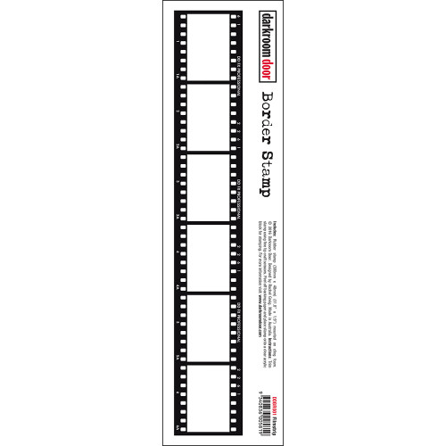 Darkroom Door Border Stamp - Filmstrip