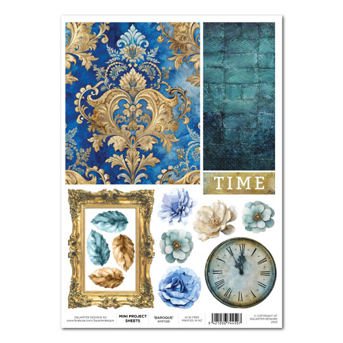 3Quarter Designs Baroque - Mini Project Sheet