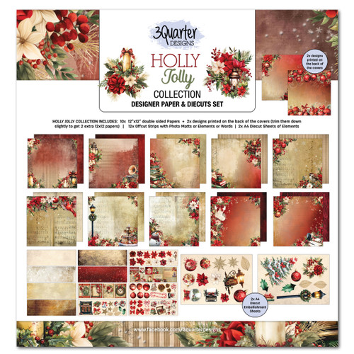 3Quarter Designs Holly Jolly Collection