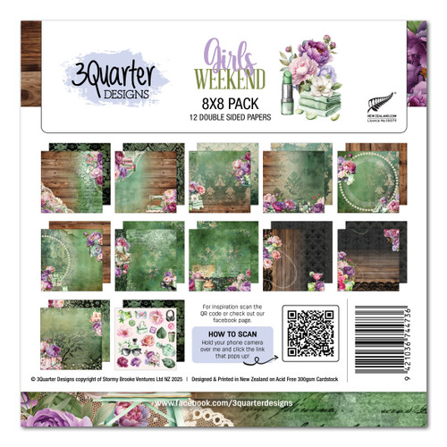 3Quarter Designs Girls Weekend 8x8 Collection 3Quarter Designs Girls Weekend 8x8 Collection