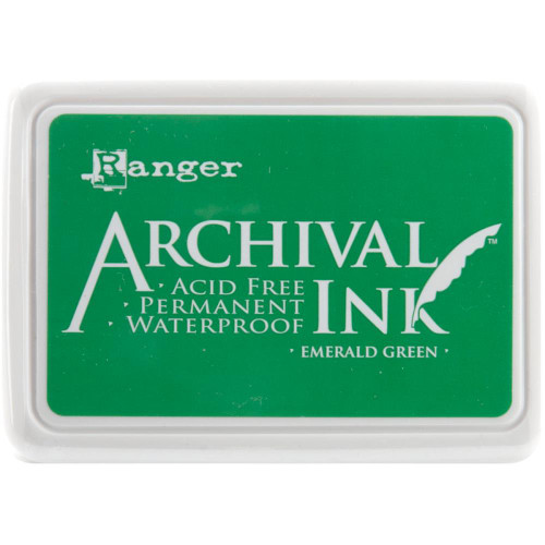 Archival Ink Pad  - Emerald Green