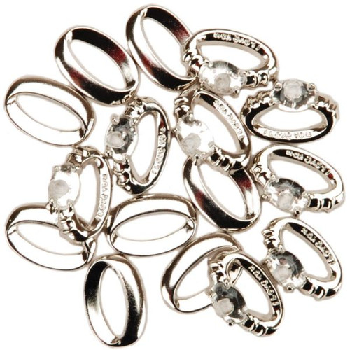 Dress It Up Wedding Rings Buttons