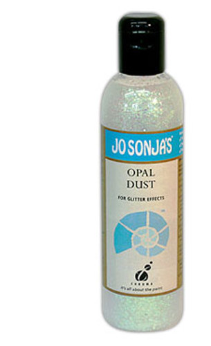 Jo Sonja's Opal Dust Glitter Gel, for glitter effects