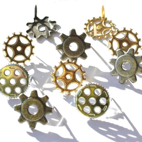 Eyelet Outlet Gears Cogs Brads