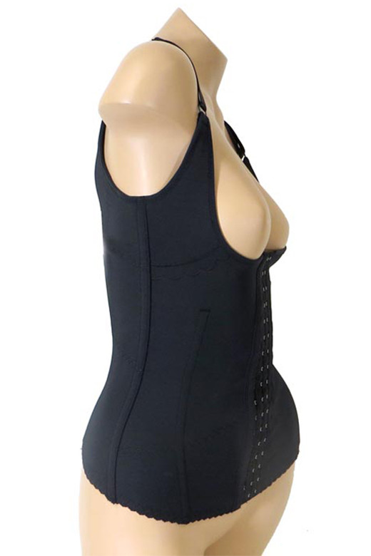 Women's Hook and Eye Waist Trainer Vest — waist cincher photo 2