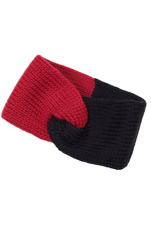 Women's Two-Tone Knit Ear Warmer Headband – Style NH0004 by BURACQ