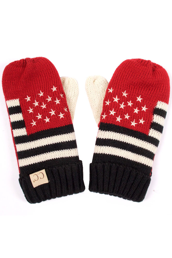 Kids American Flag Gloves — gloves photo 3