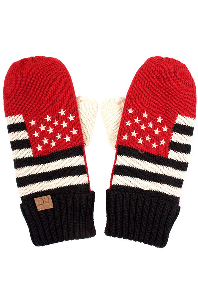 Women's American Flag Gloves — gloves photo 5