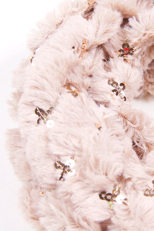 Women's Floral Lace Infinity Scarf — infinity scarf photo 6