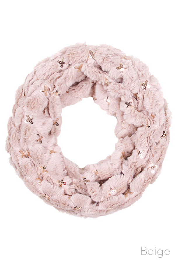 Women's Floral Lace Infinity Scarf by BURACQ