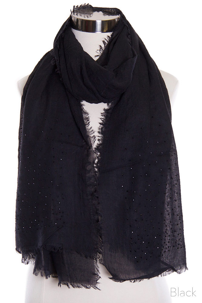 Women's Lightweight Ombre Oblong Scarf – Lavender — scarf photo 5
