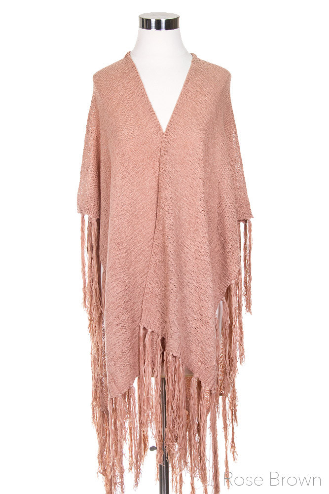 Women's Lightweight Knit Wrap — clothing piece photo 3