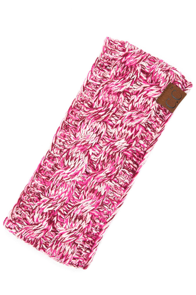 Women's Multicolor Knit Twist Headband — headband photo 2