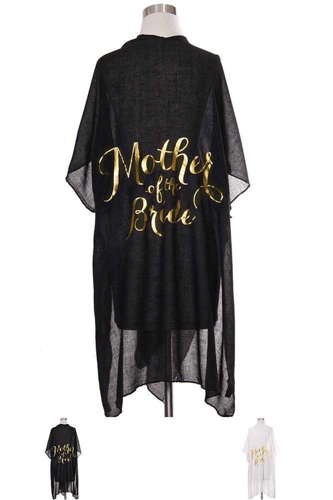 Women's Bride Sheer Cover-Up Wrap – Style LOF826 — cover-up photo 2