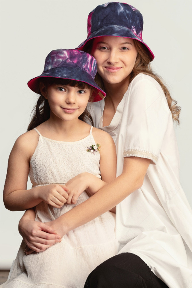 Women's Tie Dye Bucket Hat — bucket hat photo 3