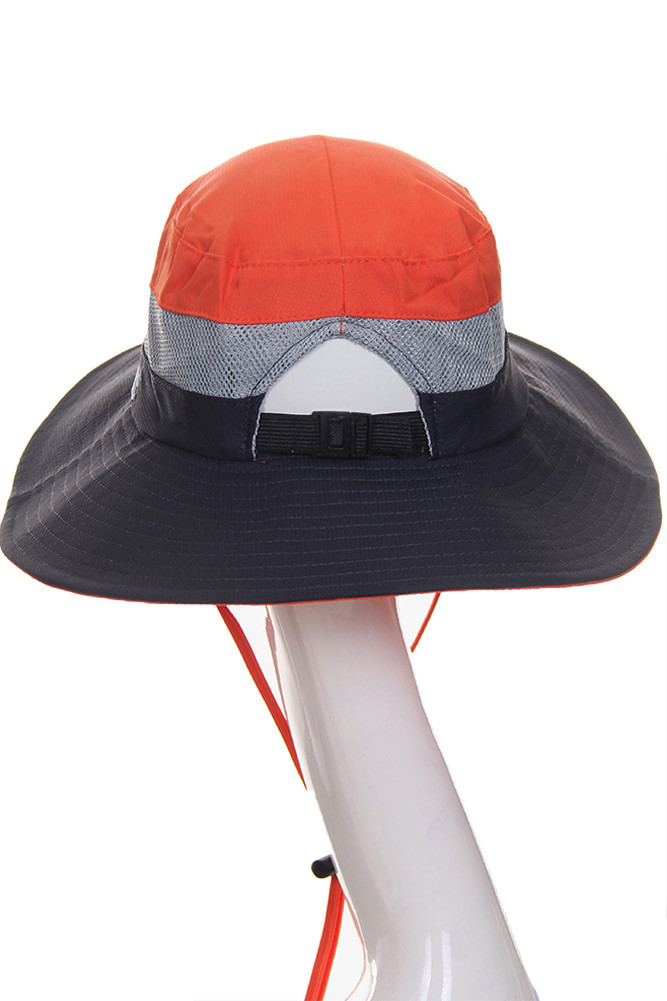 Women's Ponytail Sun Hat with Chin Strap — sun hat photo 4