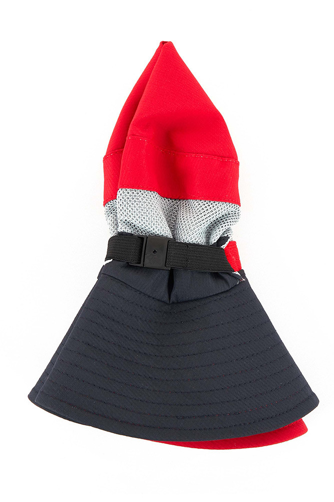 Women's Ponytail Sun Hat with Chin Strap — sun hat photo 3