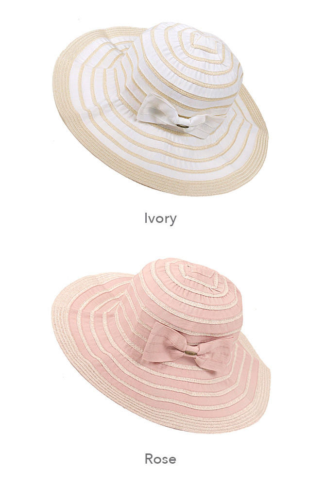 Women's Folding Hat – Rose — hat photo 2