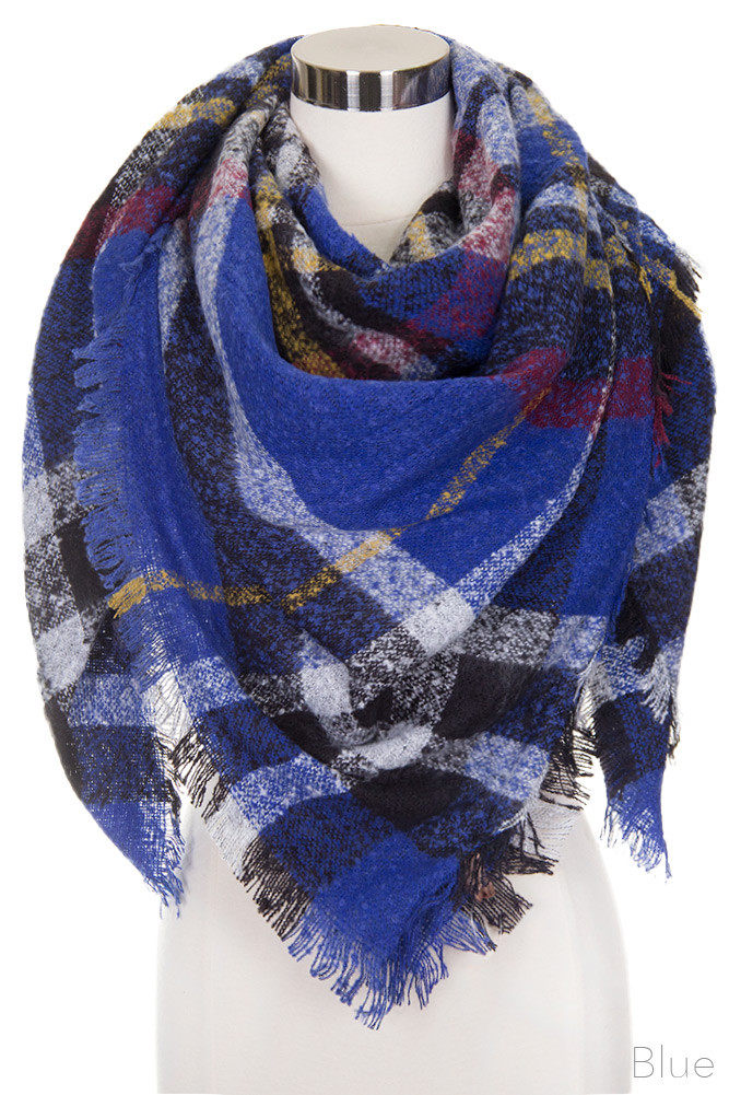Women's Oversize Scarf – Beige — scarf photo 5