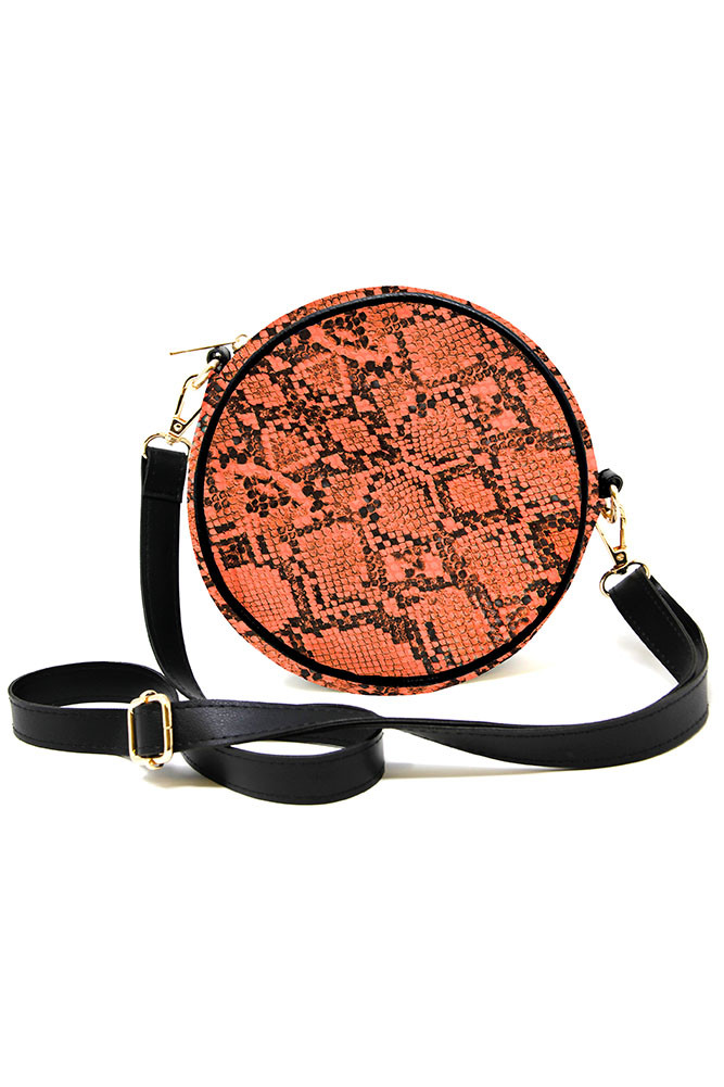 Women's Round Woven Crossbody Bag – Style LOA224 — crossbody bag photo 3