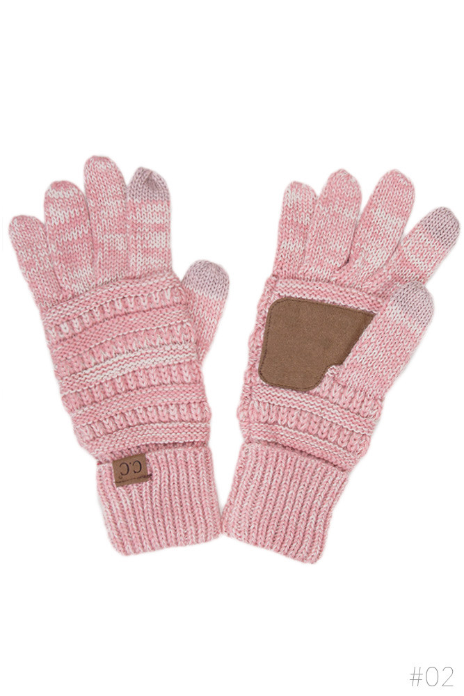 Women's Knit Touchscreen Gloves — gloves photo 2