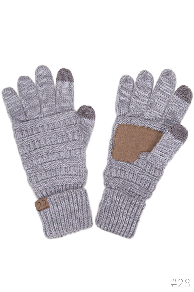 Women's Knit Touchscreen Gloves — gloves photo 4