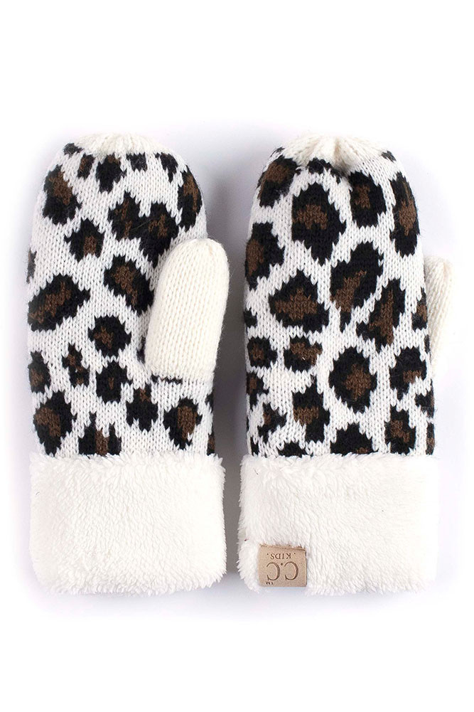 Kids Gloves in Ivory