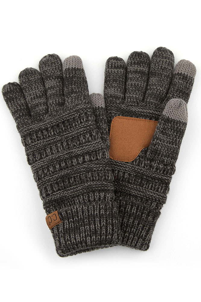 Women's Confetti Knit Touchscreen Gloves with Lining — gloves photo 2